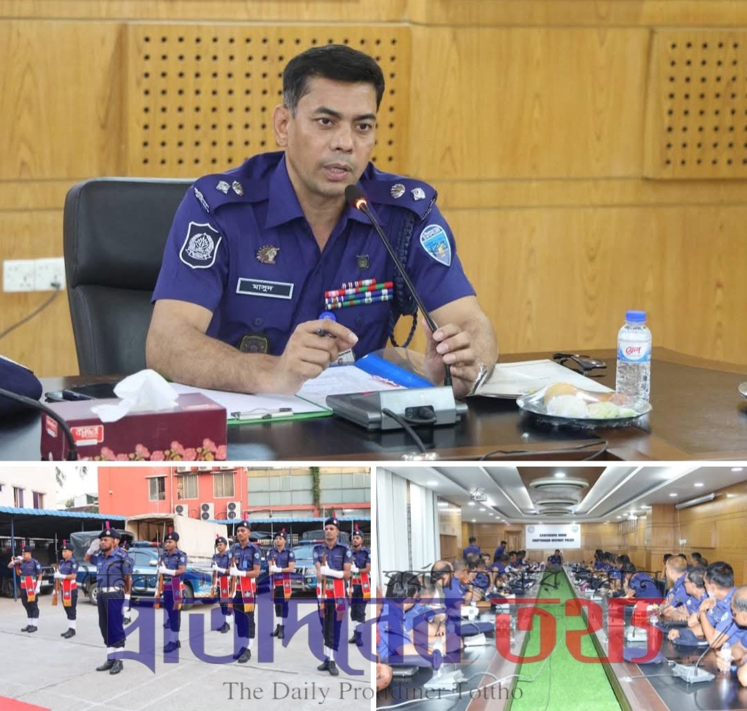 চট্টগ্রাম জেলার নবনিযুক্ত পুলিশ সুপার হিসেবে দায়িত্বভার গ্রহণ করলেন মাসুদ আলম বিপিএম